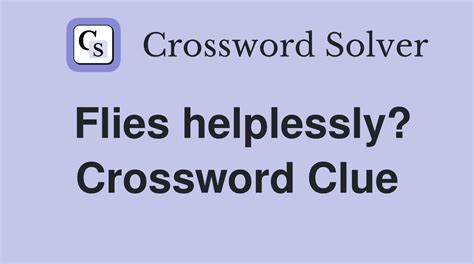 crossword clue small fly